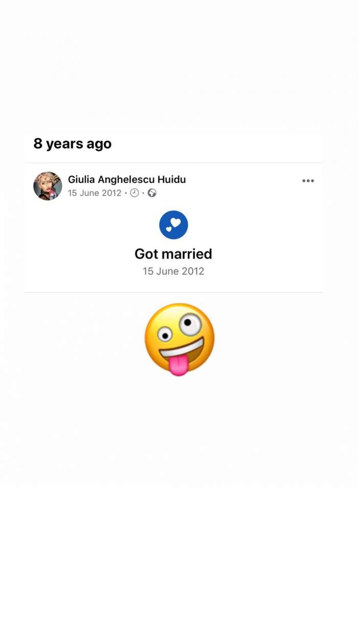 Sigur nu o recunoști. Iată cum arăta Giulia la începutul căsniciei sale. Astăzi vedeta și soțul ei împlinesc 8 ani de căsătorie: „Nu ne-am dat seama când au trecut” / FOTO