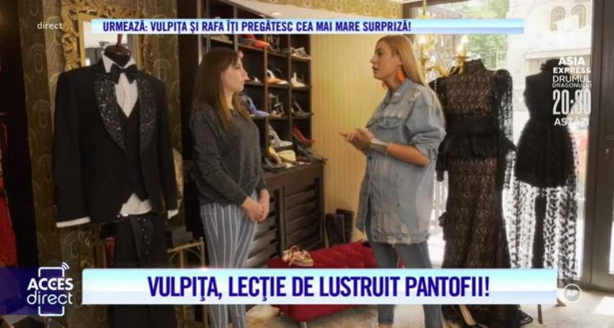 VIDEO / Vulpița, o angajată model! Veronica a vândut prima sa pereche de pantofi, iar Sonia Trifan este mai mândră ca niciodată de ea