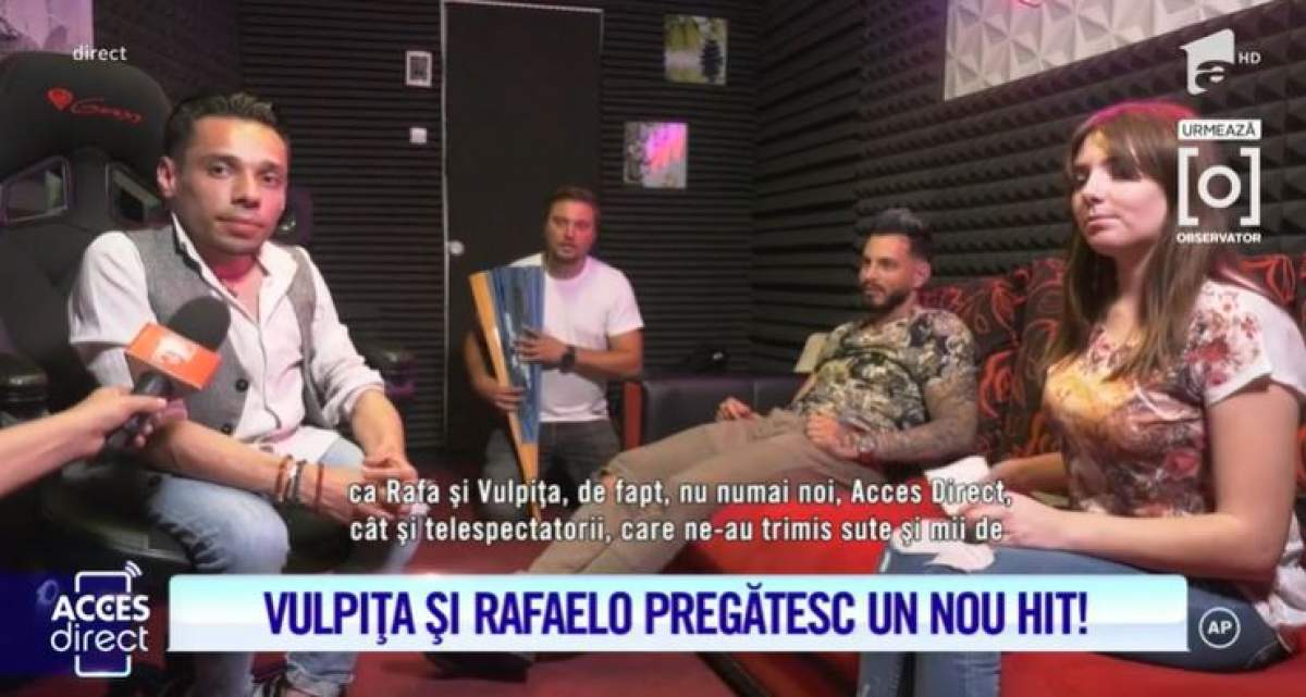 VIDEO / Vulpița și Rafaelo sparg din nou topurile muzicale! Cei doi se pregătesc de lansarea piesei ”Sushi Maki”: ”Viorel nu știe nimic” 