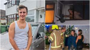 Românul devenit erou în Marea Britanie! A fugit dezbrăcat într-un incendiu, pentru a-și salva vecinul / FOTO