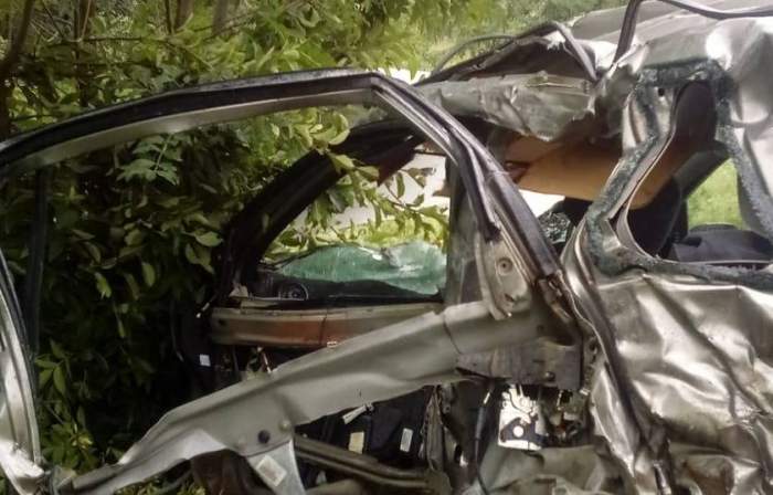 FOTO / Un tânăr de 19 ani a murit într-un accident cumplit, în Timiș. Primele imagini!