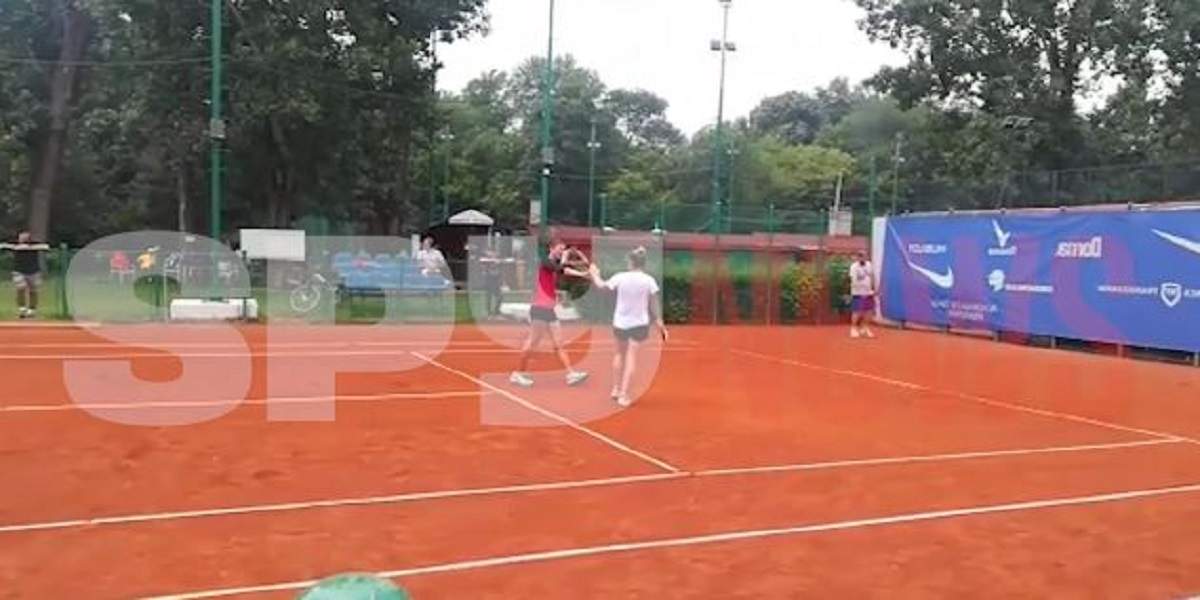 VIDEO / Simona Halep și Irina Begu, în acțiune! Cum au fost surprinsele tenismenele la antrenament. Imagini exclusive!