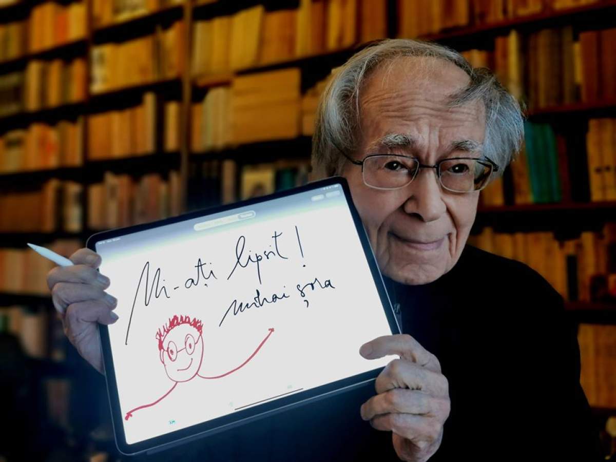 Mihai Șora, primele declarații după lupta cu noul coronavirus la 103 ani: „Mi-ați lipsit”