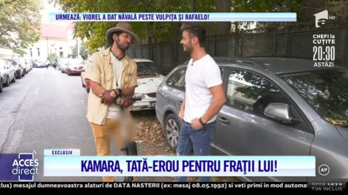 VIDEO / Kamara, erou pentru frații lui! Artistul a fost încercat dur de viață: ”Am învățat să fiu un luptător” 