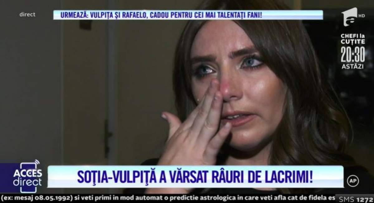 VIDEO / Vulpița a izbucnit în lacrimi! Care este motivul pentru care Veronica nu s-a mai putut opri din plâns: ”Îi mulțumesc”