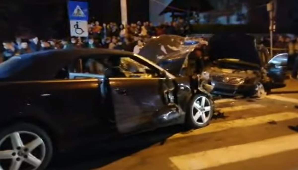 Accident cumplit pe o șosea din Botoșani. Un șofer vitezoman a transmis live, pe Facebook, momentul impactului / VIDEO