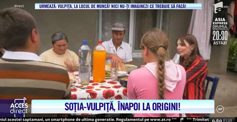 VIDEO / Vulpița, primită ca o regină, la părinți! Momente emoționante din casa în care a copilărit. ”Cea mai de preț este familia”