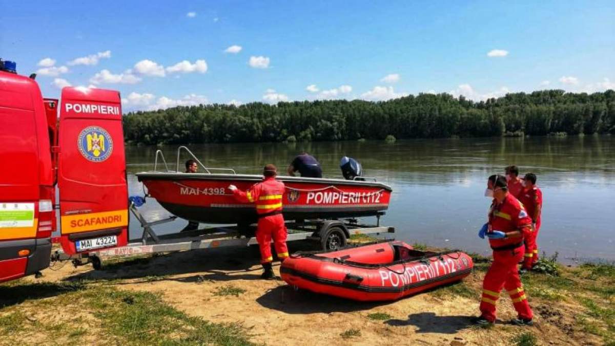 Băiat de 14 ani, găsit mort în apele Dunării! Imagini de la locul tragediei