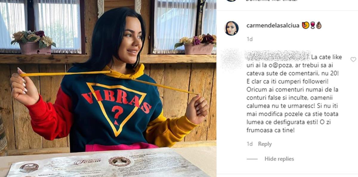 Carmen de la Sălciua, în război pe internet! Cântăreața, asupru criticată pentru aspectul fizic!