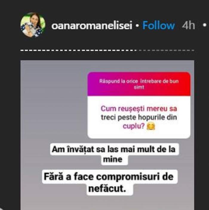 Oana Roman a vorbit despre problemele din cuplu! Cum reușește vedeta să treacă peste ele!