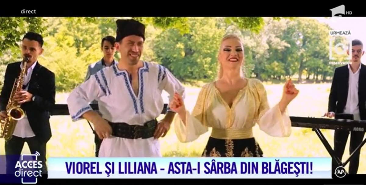 Viorel a lansat piesă nouă cu Liliana! Cum sună noua melodie a soțului Vulpiței / VIDEO