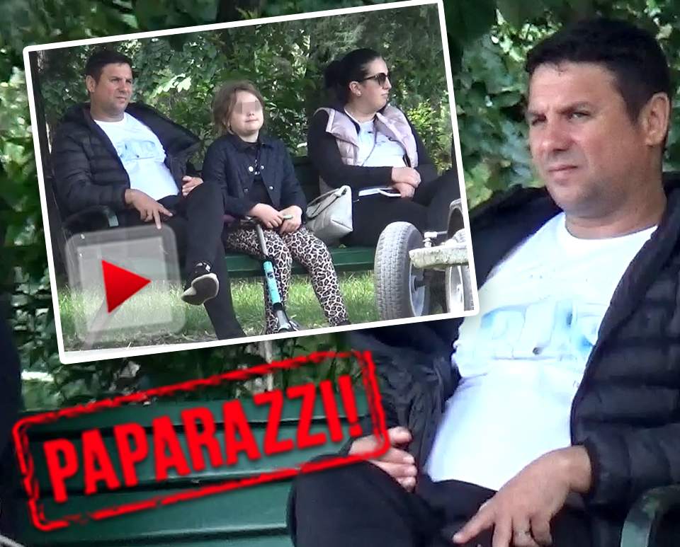 VIDEO PAPARAZZI / Cum își răsfață el fetele, nu o mai face nimeni! Nicu Paleru a lăsat scena pentru o plimbare cu familia. Cum a fost surprins cântărețul