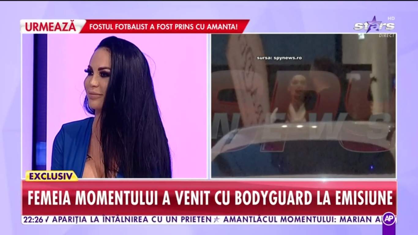 Bianca Pop a venit la emisiune cu bodyguard-ul! Vestea dată în direct, după ce a fost prinsă cu Marian Aliuță