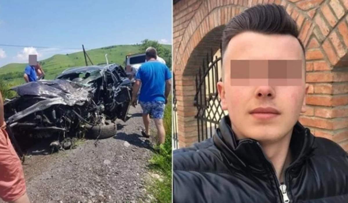 Un tânăr de 20 de ani a murit, după un accident violent cu mașina! S-a rostogolit zeci de metri pe un câmp din Sibiu