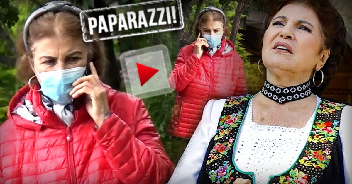 VIDEO PAPARAZZI / Stil de viață sănătos, dar masca nu mai dau jos! Irina Loghin se protejează, chiar și când nu e necesar!