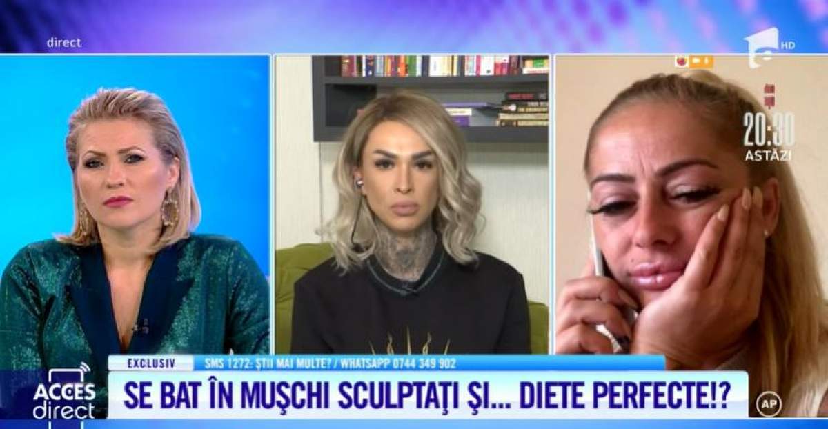 VIDEO / Acces Direct. Sexy Miki și Miss Bikini, la cuțite! Mihaela susține că Adriana Flămând o amenință cu moartea: ”A zis că am timp 10 ore” 