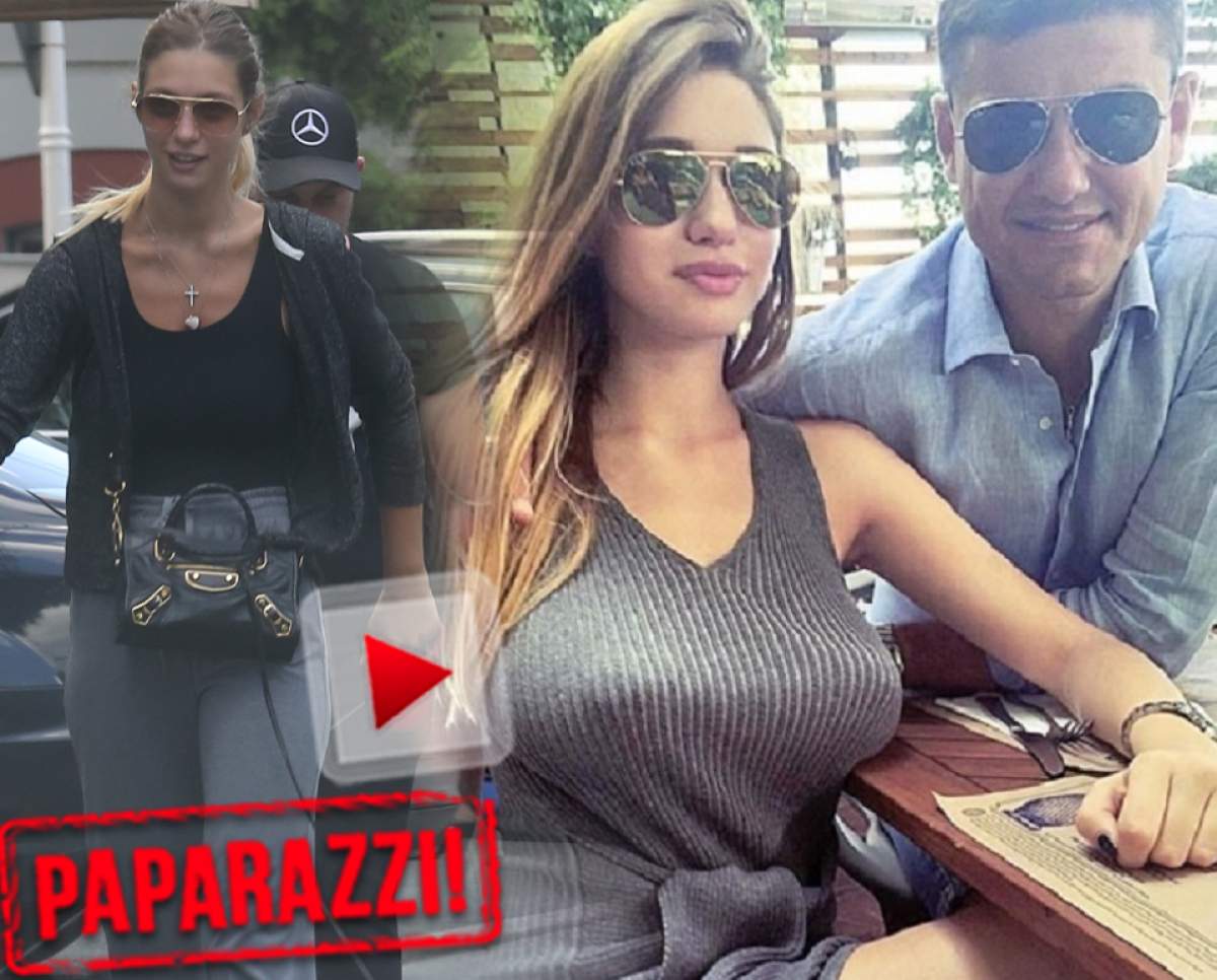 VIDEO PAPARAZZI / Laura Dincă nu iese din casă fără ”pază”. Cum a fost surprinsă iubita lui Boureanu la plimbarea de seară