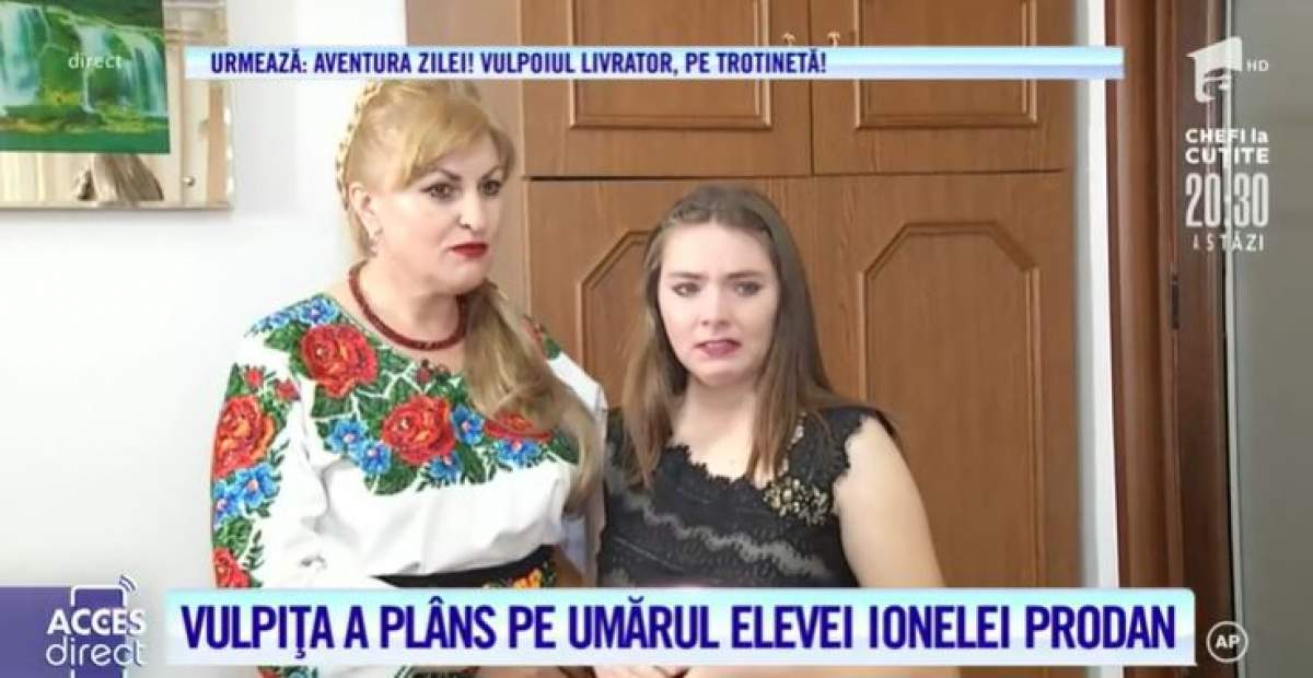 VIDEO / Vulpița, copleșită cu cadouri de la o cunoscută cântăreață de muzică populară! Veronica a vărsat lacrimi amare pe umărul artistei: ”Nu mai plânge” 