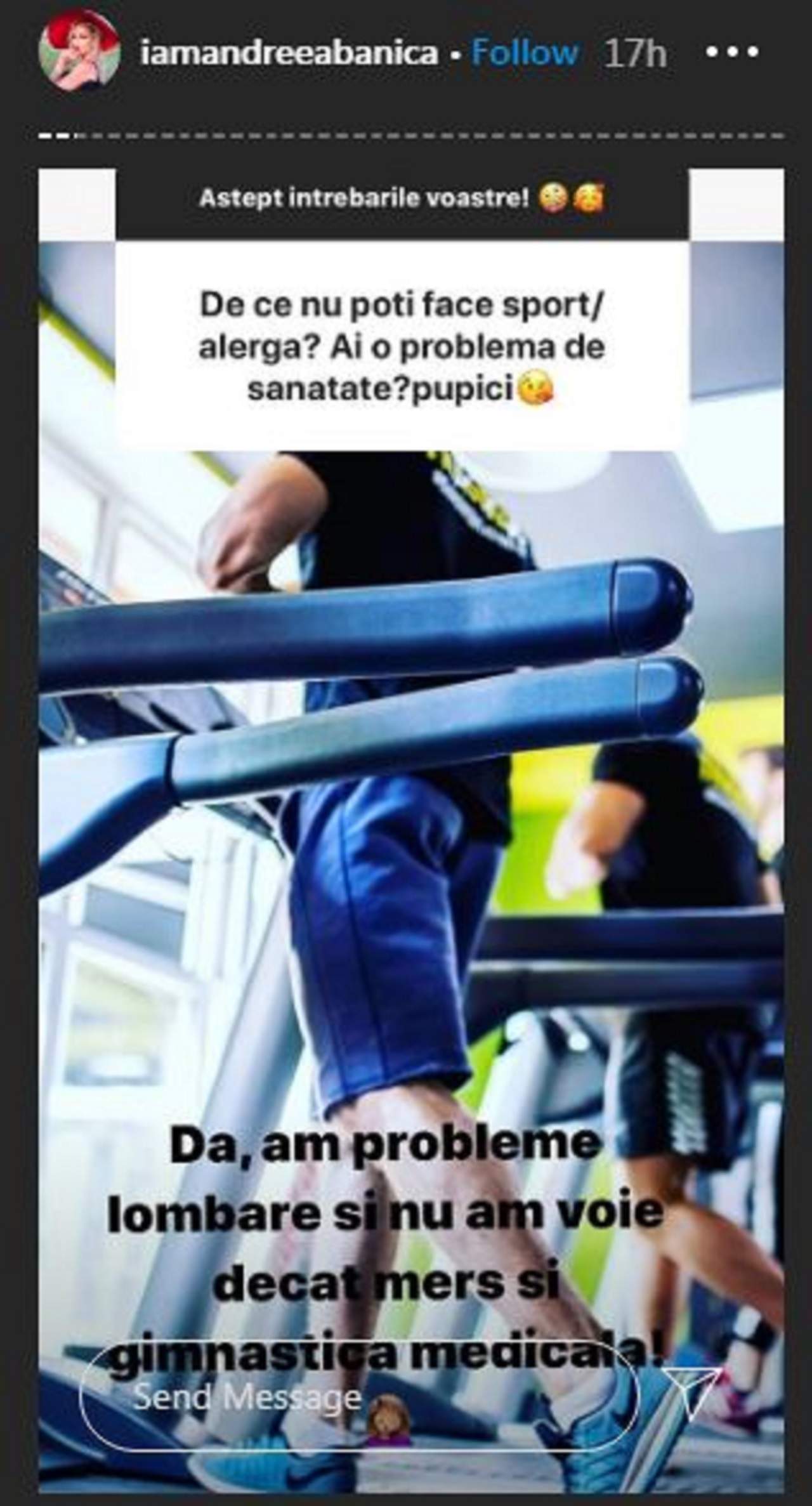 Andreea Bănică se confruntă cu probleme de sănătate! Ce se întâmplă cu artista. „Nu am voie”