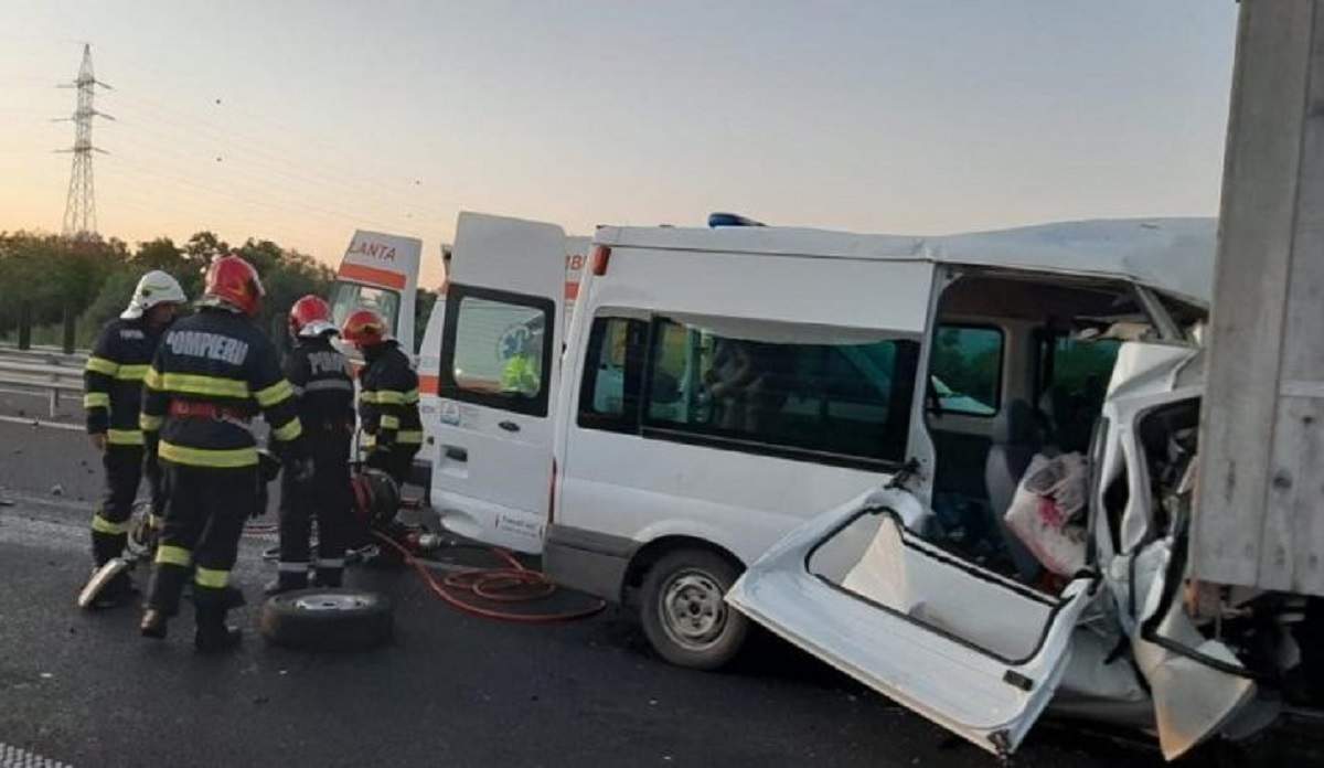 Accident cumplit în Hunedoara