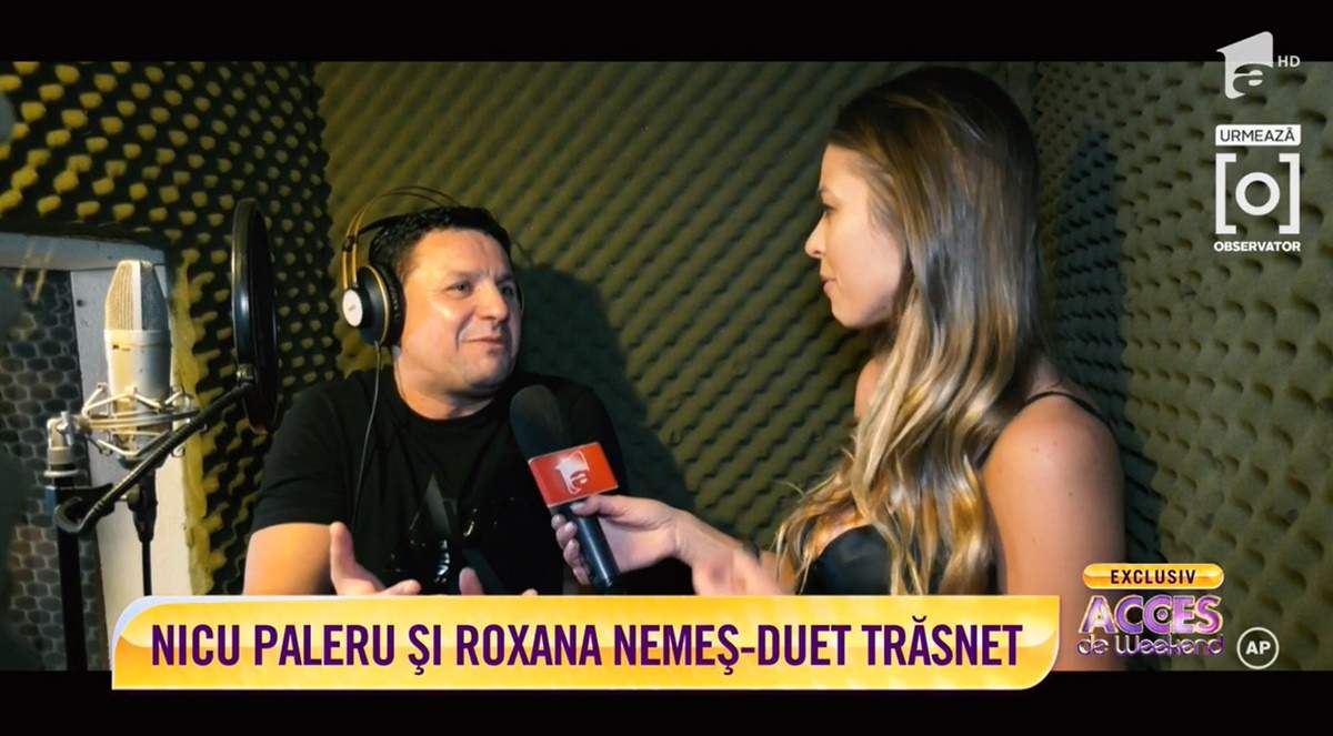 Roxana Nemeș și Nicu Paleru, colaborare de excepție! Cei doi ”țin dragostea cu anul”