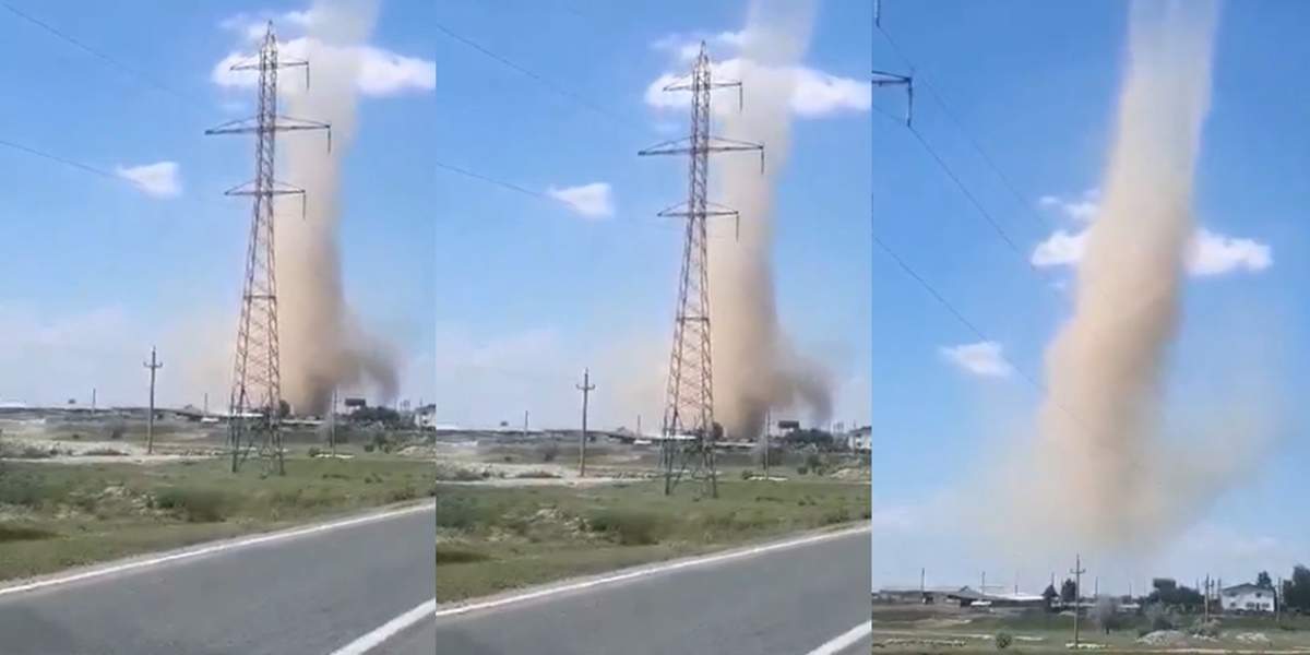 Tornadă de nisip în Tulcea! Fenomenul extrem care a șocat pe toată lumea! / VIDEO