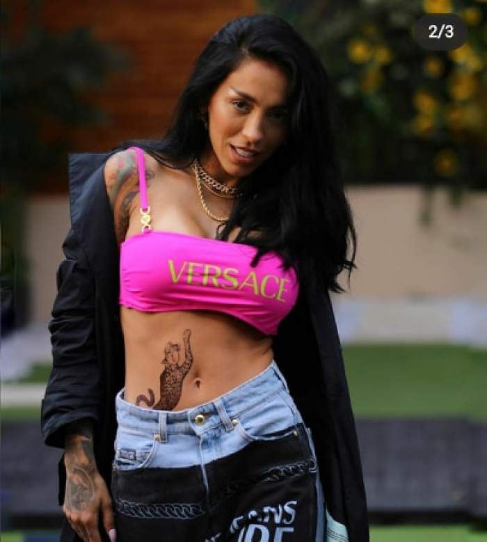 Ruby și-a făcut curaj și s-a tatuat pe abdomen. Cum arată rezultatul final / FOTO