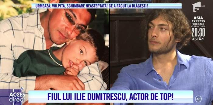 Fiul lui Ilie Dumitrescu, un adevărat star! Ce a făcut Toto cu primii bani din actorie! / VIDEO