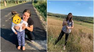 Vulpița s-a reunit cu fetița, la Blăgești! Imagini cu viața de la sat a Veronicăi, după ce a lăsat Capitala în spate