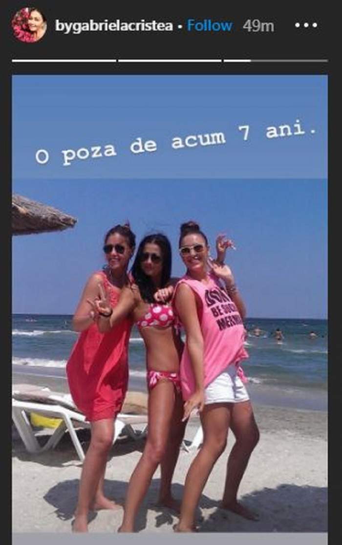 Cum arăta Gabriela Cristea în costum de baie în urmă cu 7 ani! Cât de slabă era vedeta! / FOTO