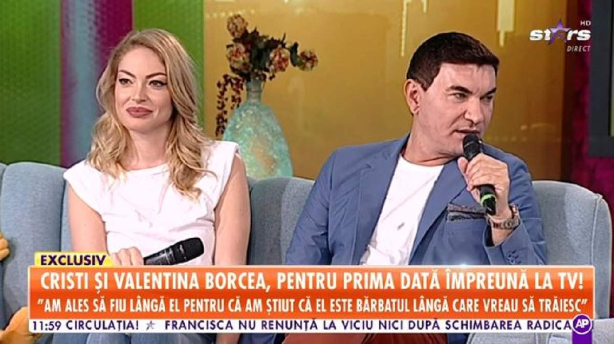 Cine a făcut primul pas în cuplul Valentina și Cristi Borcea! „Am întins plasa, dar greu a căzut”