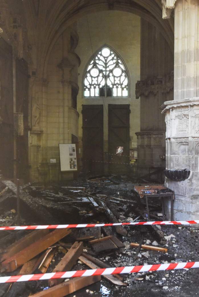 Incendiul de la catedrala din Nantes ar fi fost pus intenționat