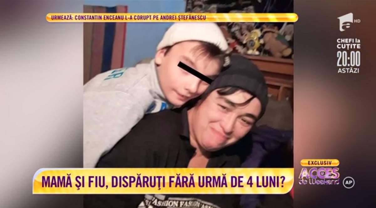 Mamă și fiu, dispăruți fără urmă de patru luni?