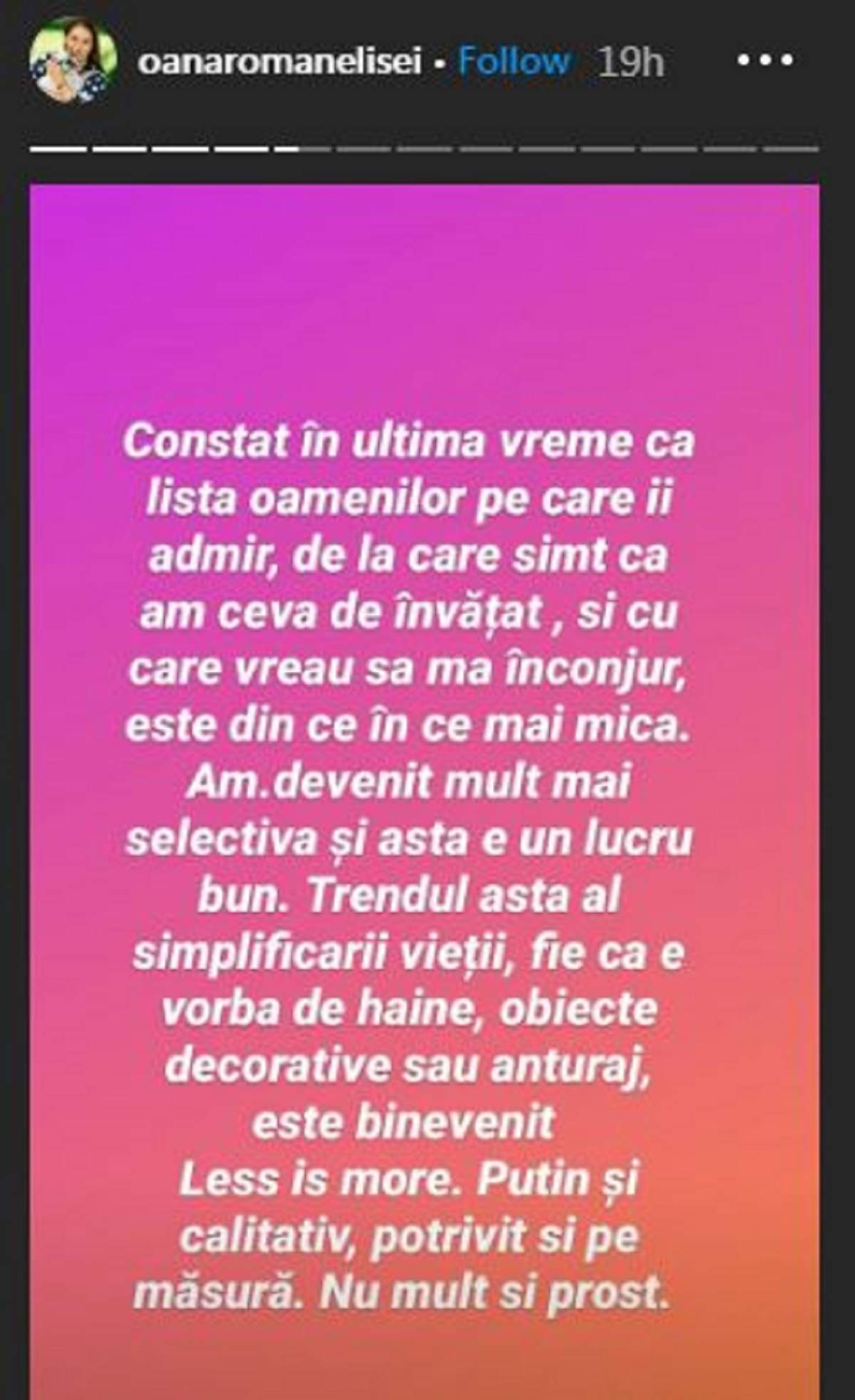 Oana Roman, mesaj tranșant pe rețelele de socializare! Cine a supărat-o pe vedetă! „Mult și prost” / FOTO