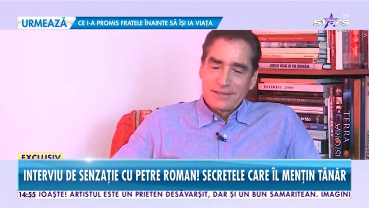 Petre Roman a recunoscut! Care este secretul tinereții fără bătrânețe a fostului prim-ministru: „Sunt dependent” / VIDEO