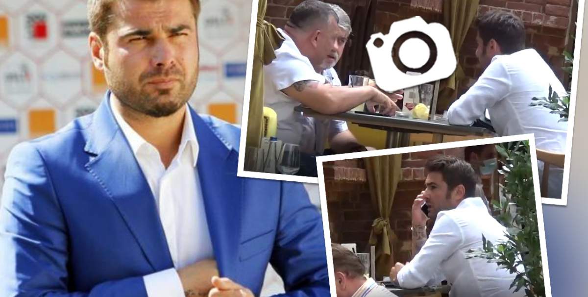 Pandemia nu îl sperie pe „Briliant”! Adrian Mutu petrece timpul la terase alături de prieteni, însă buna dispoziție l-a părăsit rapid. Imagini rare cu fostul fotbalist / PAPARAZZI