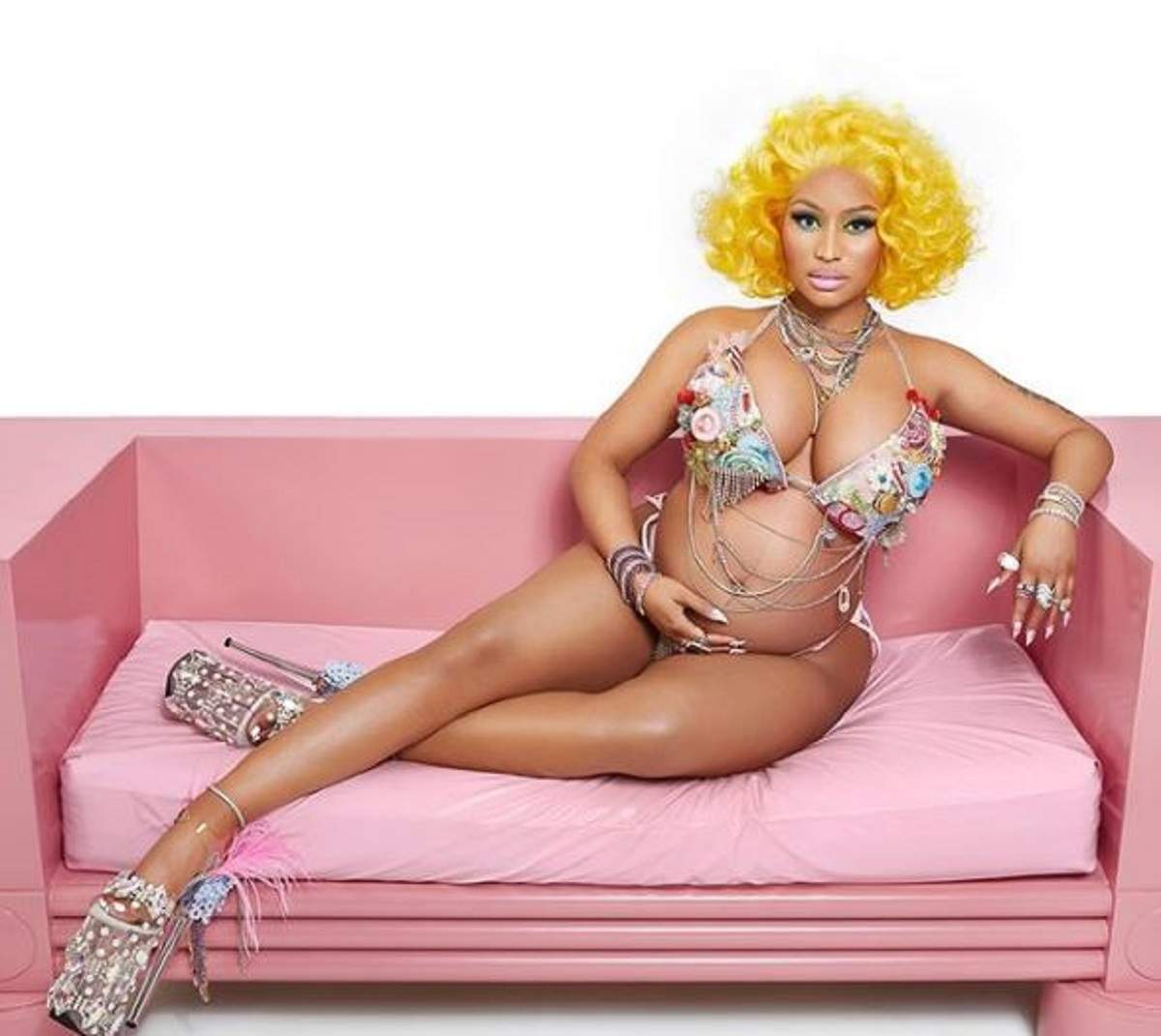 Nicki Minaj este însărcinată! Primele imagini cu burtica de gravidă! / FOTO