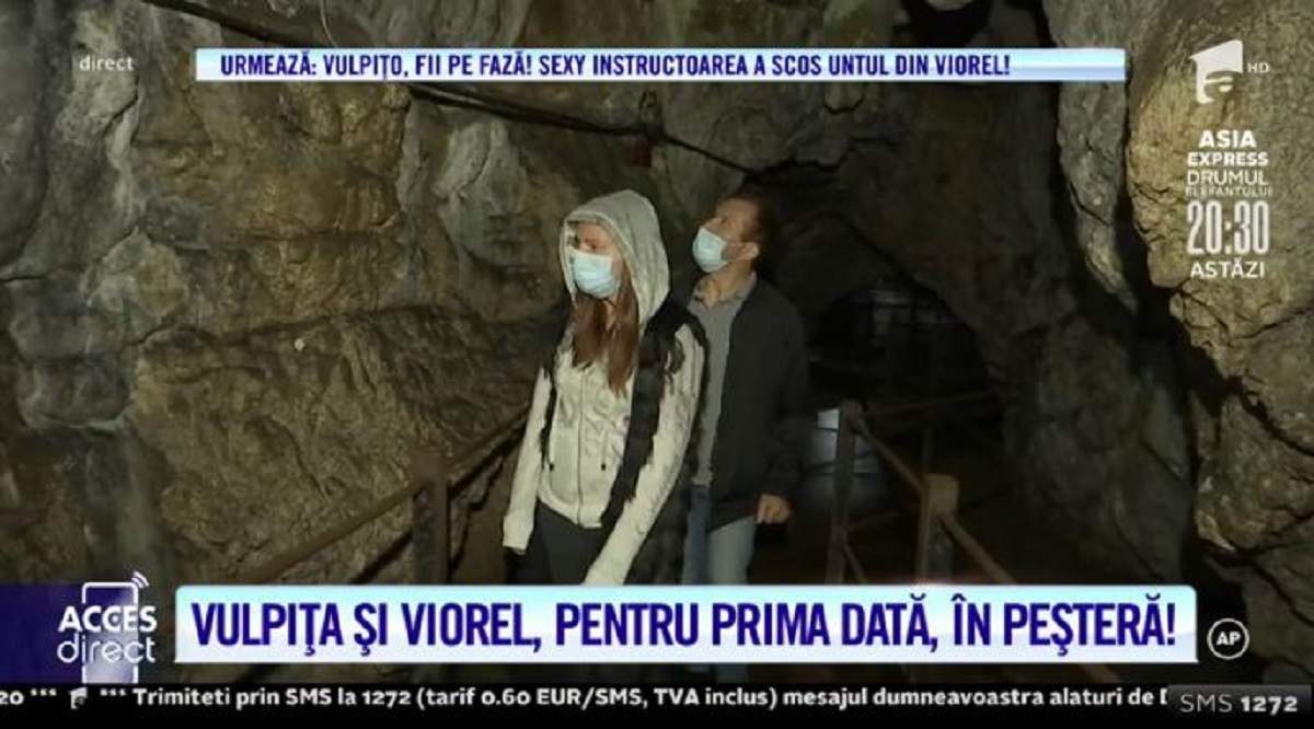 Veronica și Viorel, pentru prima dată într-o peșteră! Soții Stegaru au trăit momente unice la Dâmbovicioara: „Zici că e beznă” / VIDEO