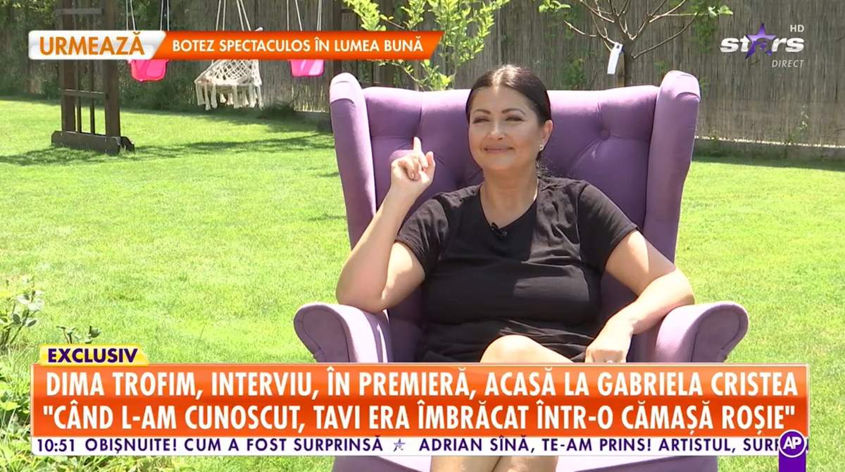 Cum a început povestea de iubire dintre Gabriela Cristea și Tavi Clonda. ”Replica potrivită la momentul potrivit”