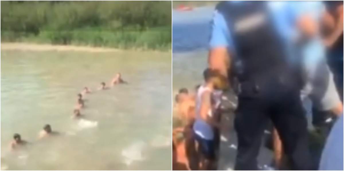 Un copil de 11 ani a murit înecat în Prahova. Sătenii au făcut un lanț uman pe râu, în încercarea de a-l salva / VIDEO