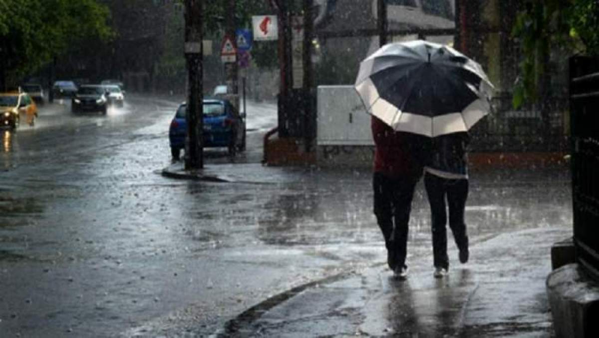 Alertă meteo de la ANM! Ploi, vijelii și grindină în toată țară!