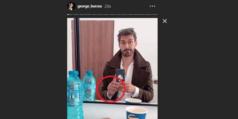 George Burcea, cu gândul la Andreea Bălan? Fostul soț al artistei încă poartă verigheta / FOTO