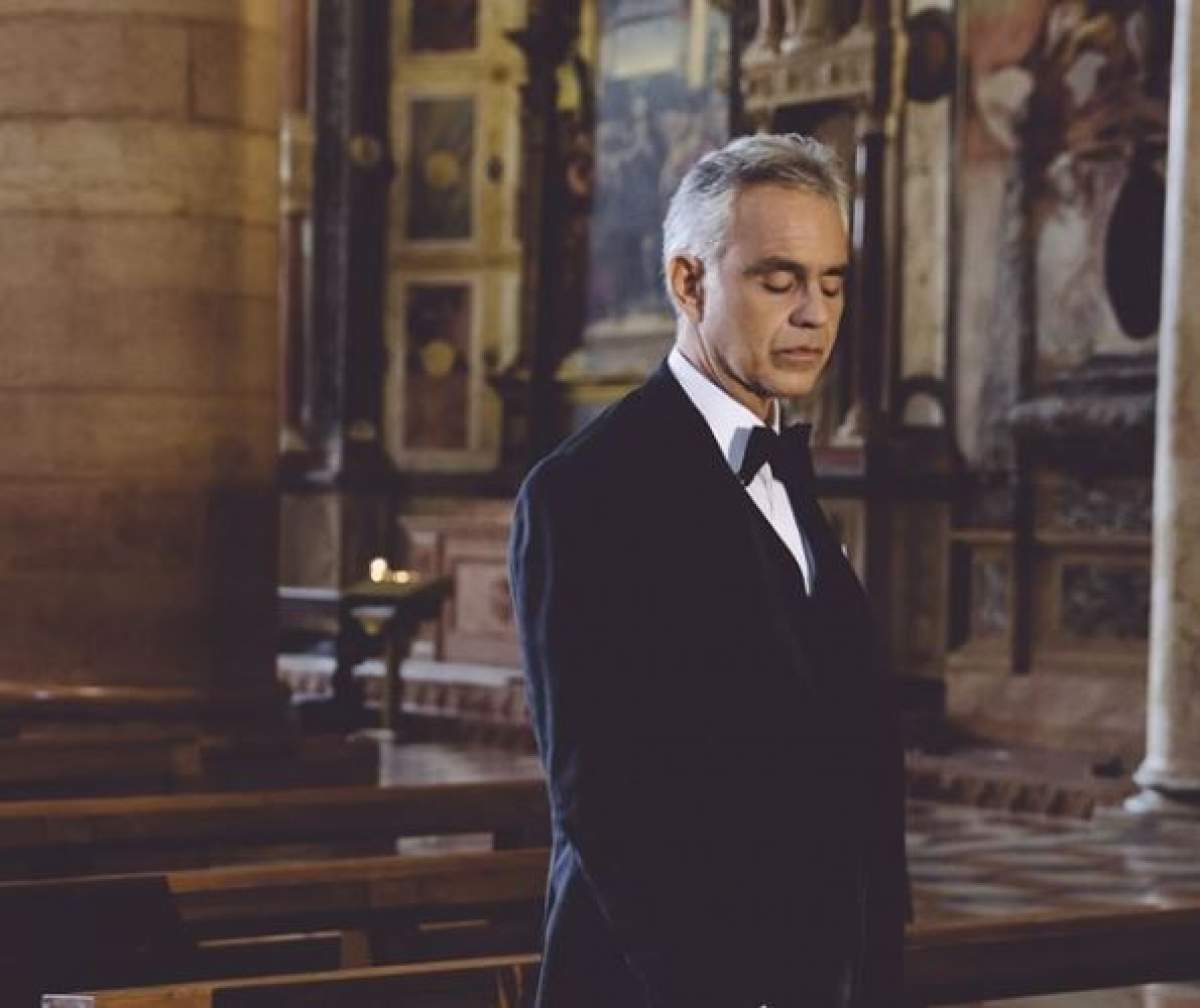 Andrea Bocelli se simte umilit de măsurile anti-coronavirus din Italia: „Nu am comis vreo crimă”