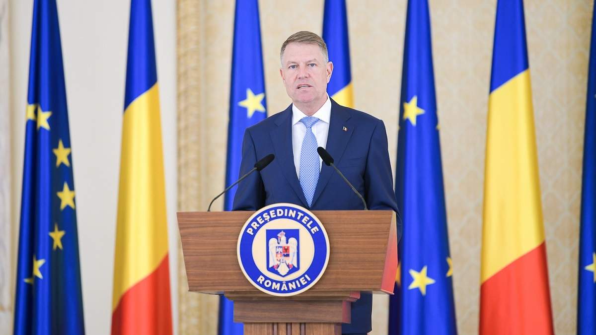 Klaus Iohannis, conferință de presă despre coronavirus