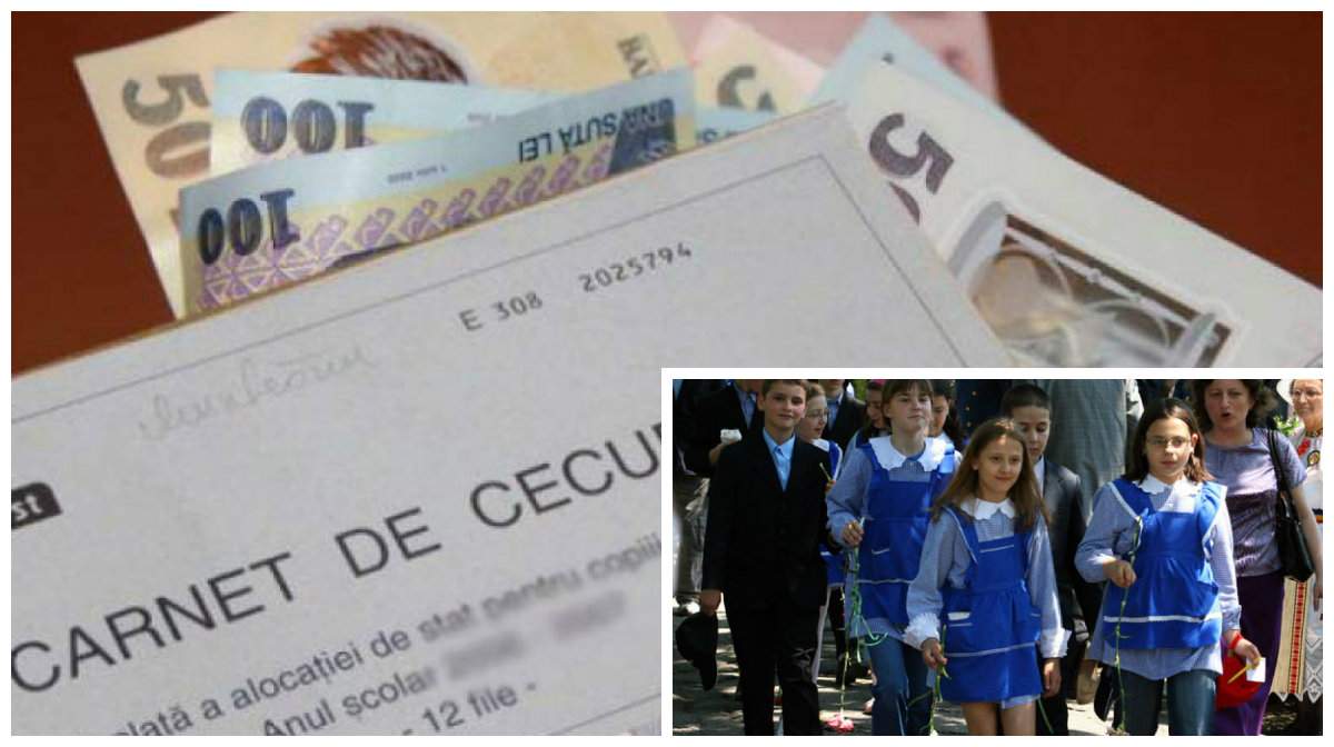 Alocațiile, dublate în 2022. Câți bani vor primi copiii la 1 septembrie, în acest an Alocațiile, dublate în 2022