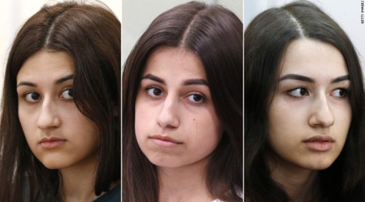 Trei surori care și-au ucis tatăl pentru că a abuzat de ele, judecate de crimă cu premeditare!