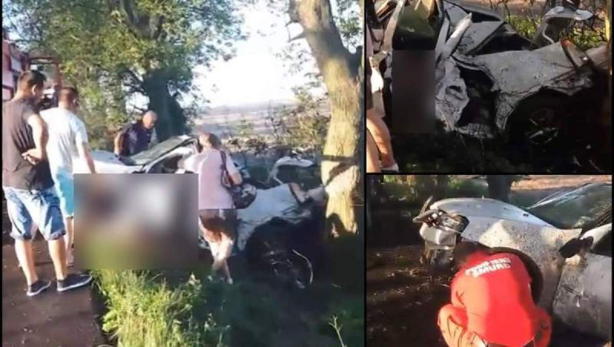 Scene șocante la locul accidentului din Constanța, în care o tânără de doar 29 de ani a murit: „Pui, zi ceva să te aud!” / VIDEO
