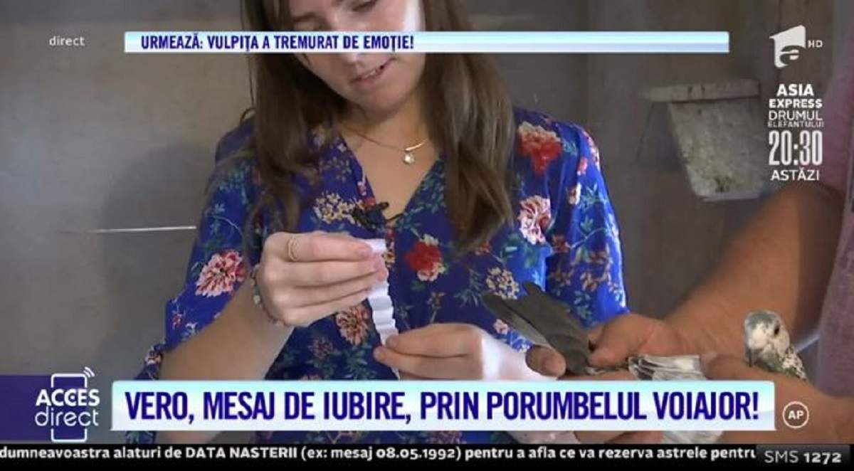 Veronica și Viorel și-au trimis mesaje de dragoste cu ajutorul porumbeilor! „Vreau un bebeluș” / VIDEO