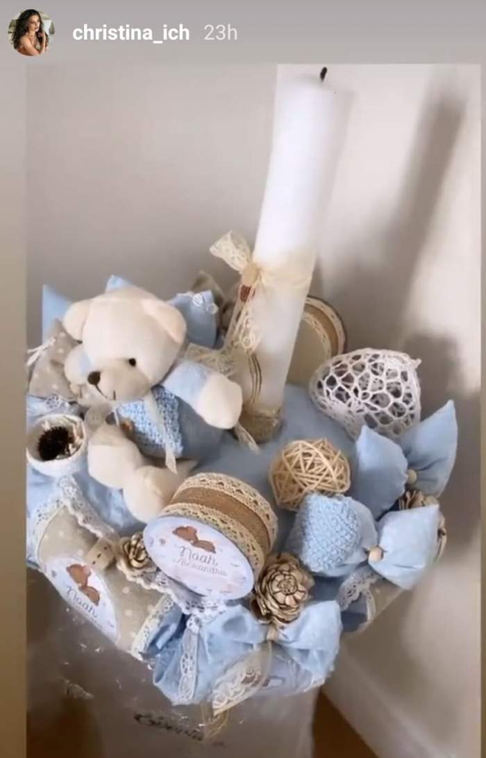 Cristina Ich, primele declarații despre botezul secret al fiului ei! "Am rupt ringul de dans"