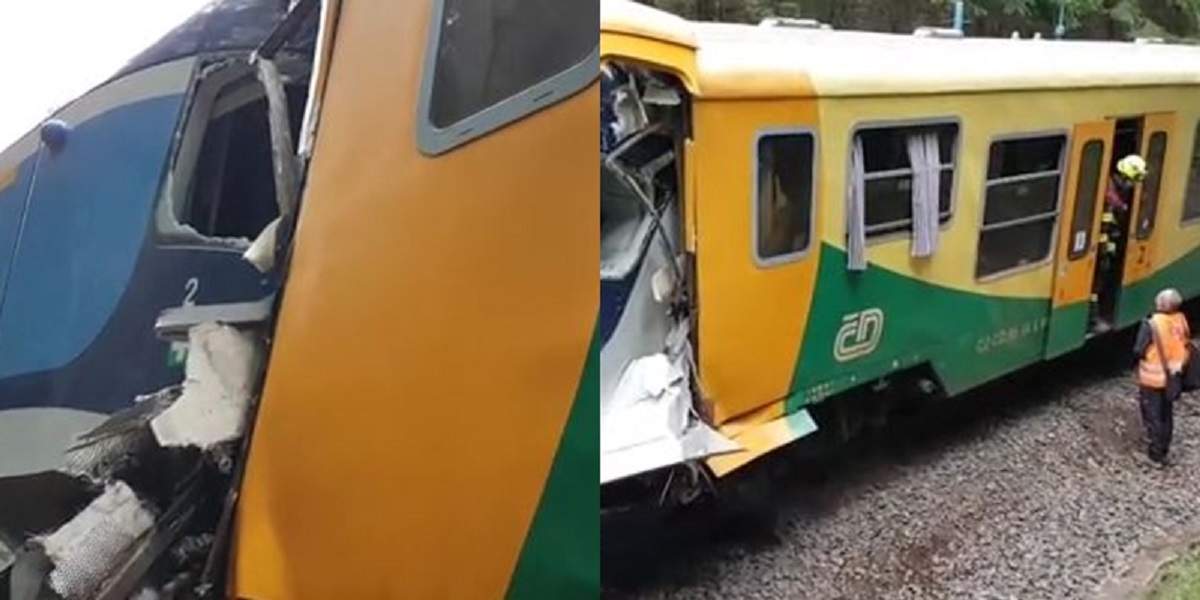 2 morți și aproape 30 de răniți, după ce două trenuri s-au ciocnit puternic! Motivul care a provocat tragedia! / FOTO